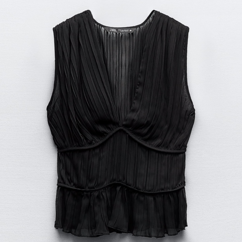 PLEATED TOP - Picture 4 of 6